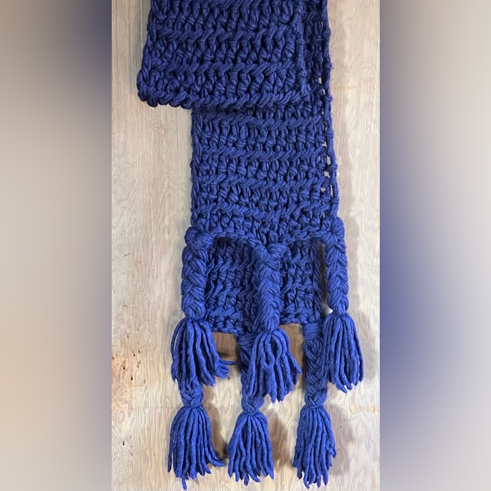 EMPORIO ARMANI purple shawl